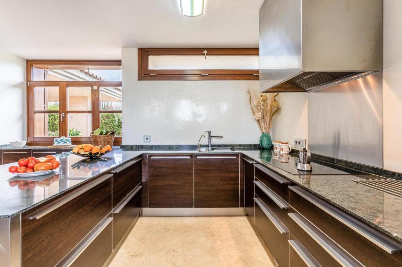 Villa De Lujo Con Piscina, Jacuzzi, Jardin Y Terraza Marratxi Экстерьер фото